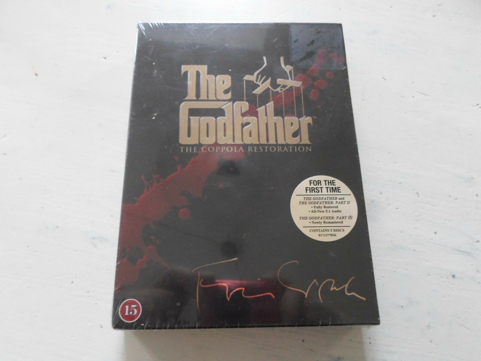 emulering Sociale Studier ekspertise The Godfather - The Coppola Restoration Boks - 100, instruktør Coppola, DVD  – dba.dk – Køb og Salg af Nyt og Brugt