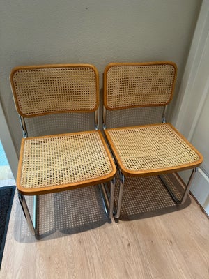 Spisebordsstol, Træ & flet, Frisvingerz, 2 stk. Frisvinger stole i pæn stand. 
De er brugte og frems