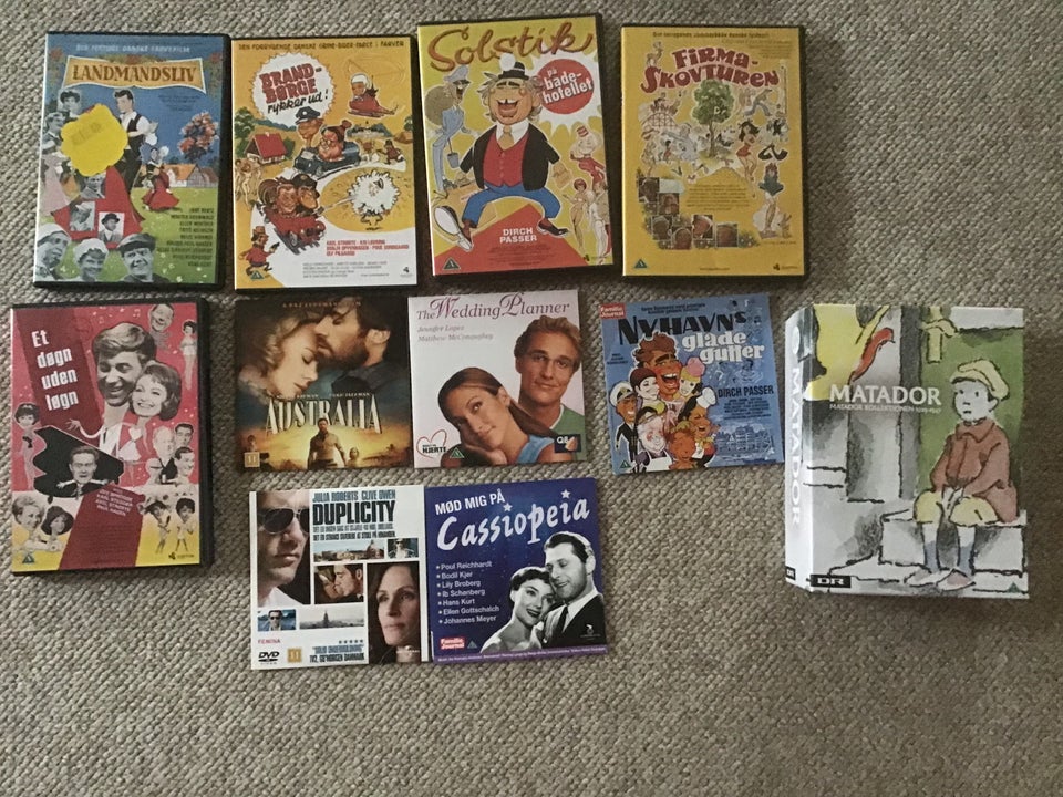 Mindre dvd og blu-ray samling, Blu-ray, andet