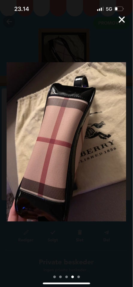 Håndtaske, Burberry