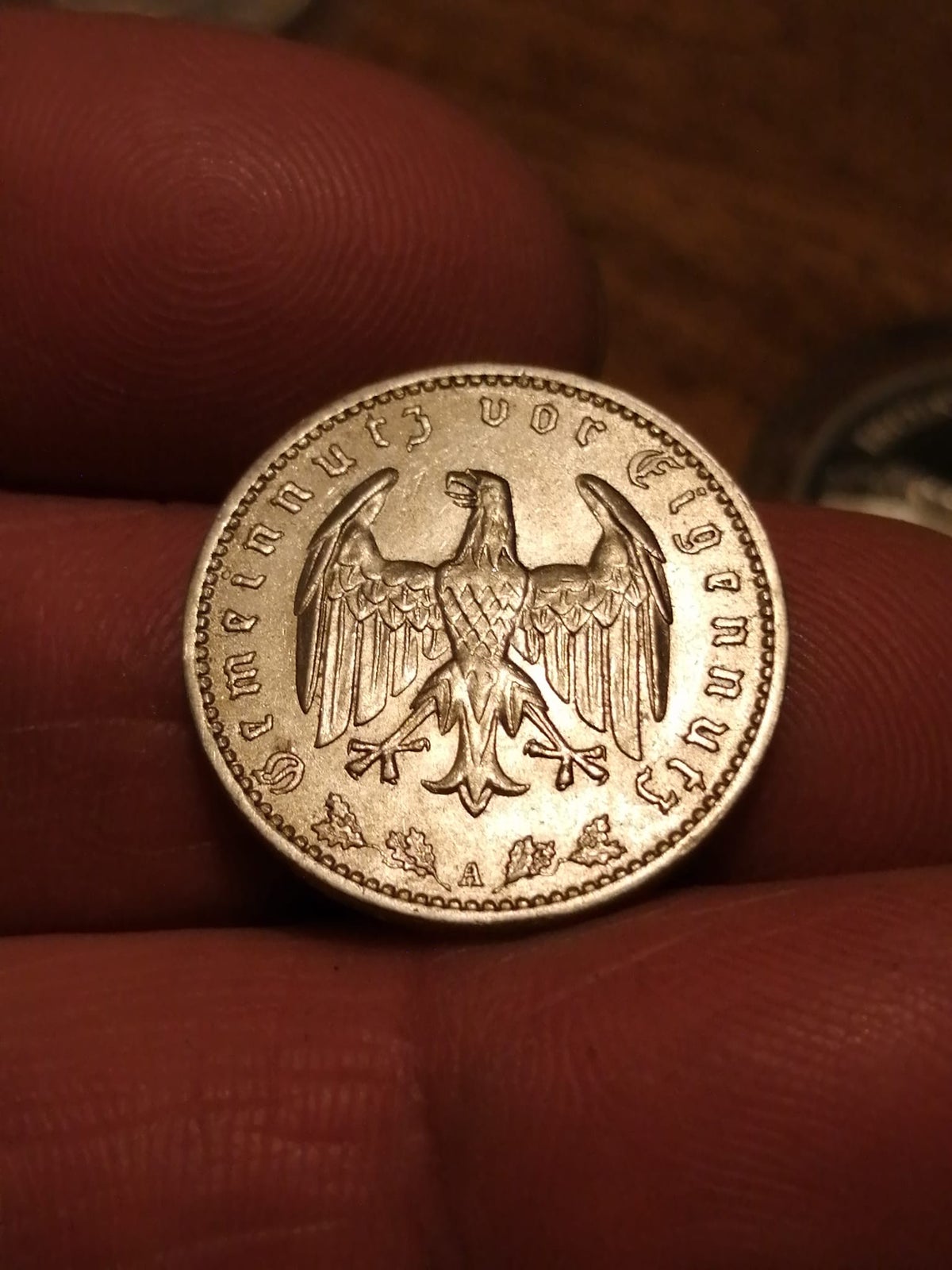 Vesteuropa, mønter, 1 mark