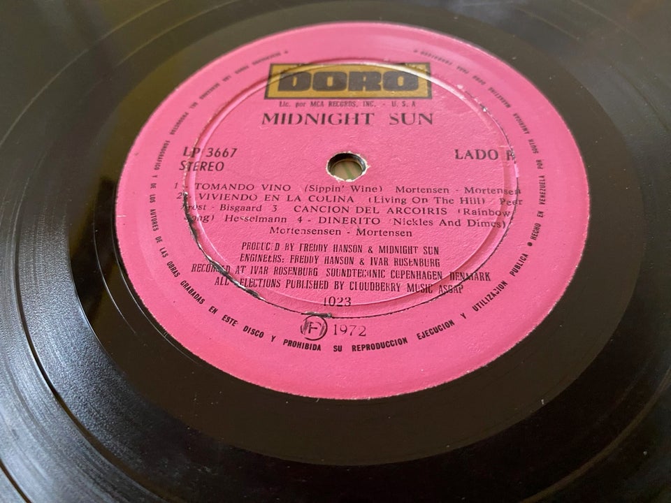 LP, MIDNIGHT SUN, Midnight Sun…Venezuela