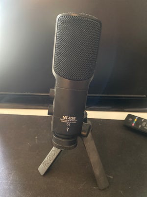 mikrofon, Røde Nt-usb, Sælger denne mikrofon
Brugt minimalt
