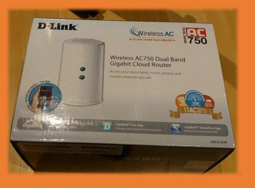 Router, wireless, D-Link DIR-818LW AC750