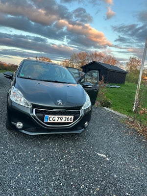 Peugeot 208, 1,4 HDi 68 Active, Diesel, 2012, km 264000, koks, træk, nysynet, aircondition, ABS, air