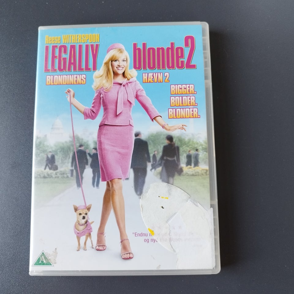 Legally Blonde 2.Blondinens Hævn., DVD, komedie