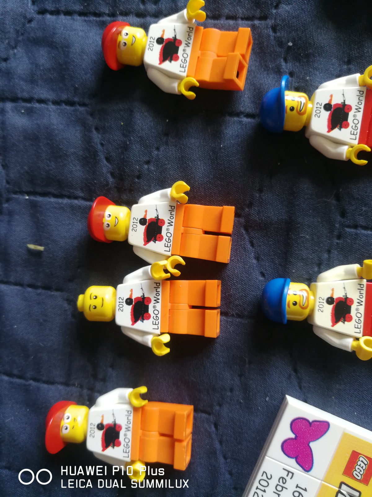 Lego blandet, 13 figurer lego world 2012