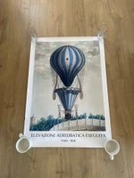 Plakat, motiv: Luftballon, b: 70 h: 100