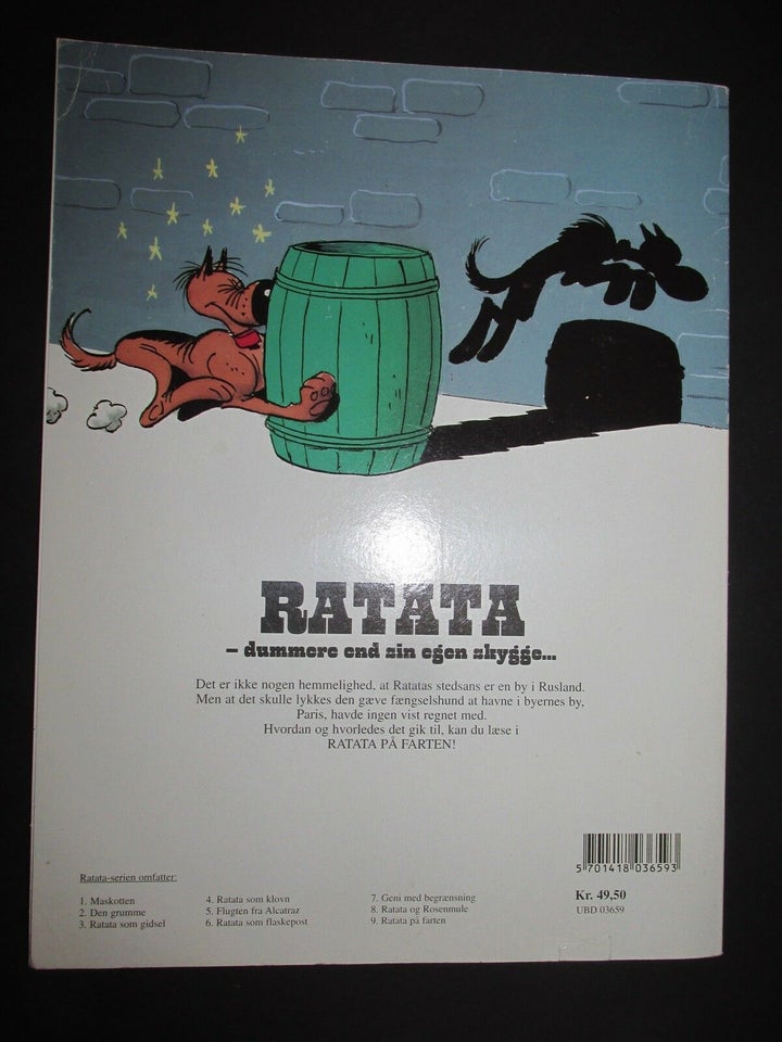 Tegneserier, Ratata 9 . På farten.