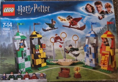 Lego Harry Potter, 75956, Original æske og samlevejledning medfølger.
Fra dyre- og røgfrit hjem.
Kan