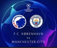FCK - Manchester City, Fodbold, Parken
