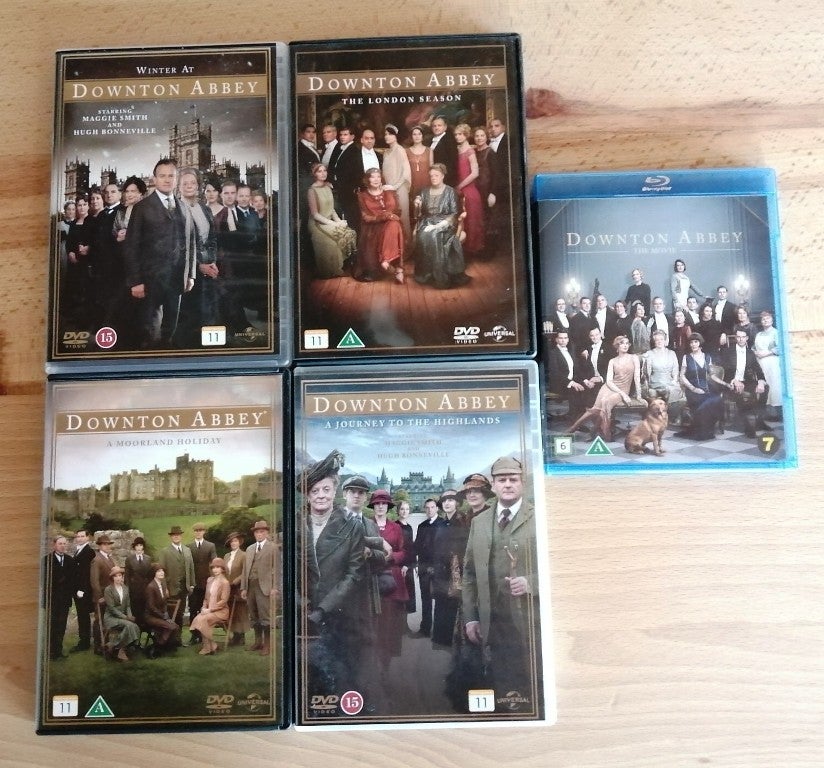 Downton Abbey, DVD, drama