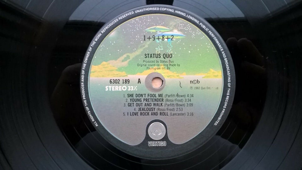 LP, Status Quo, 1982