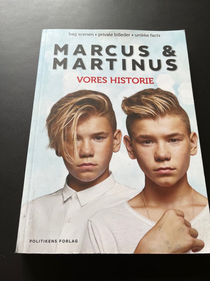 Marcus & Martinus bog , Markus & Martinus vores historie, biografi – – Køb Salg af Nyt og Brugt
