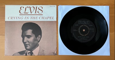Single, Elvis, Crying in the Chapel, Cover: Se billede
Vinyl: NM