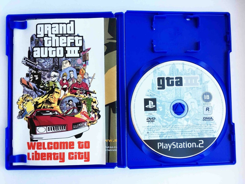 Grand Theft Auto III / 3 * CIB * PAL, PS2, action