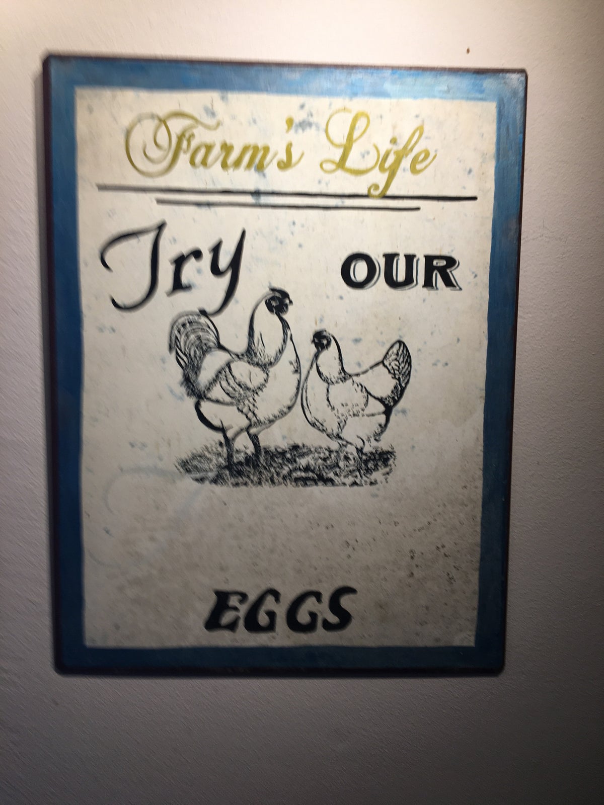 Billede, motiv: Farms life - høns