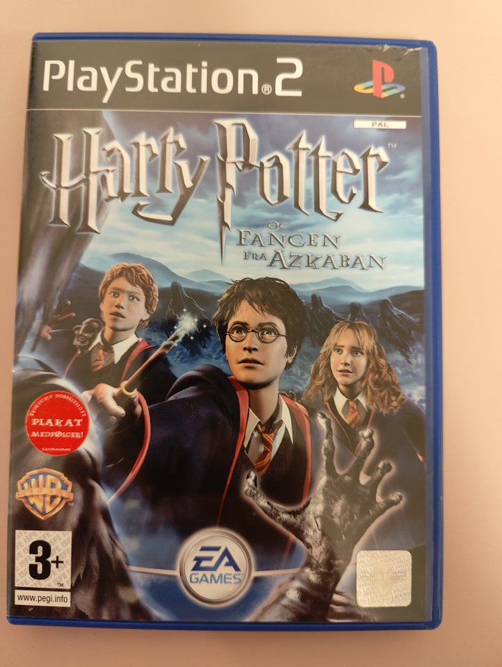 Harry Potter og fangen fra azkaban, PS2, adventure