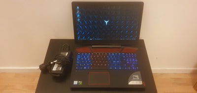 Lenovo Y720 1060 6GB GAMING, Intel Core i5-7300HQ GHz, 8 GB ram, 512 GB harddisk, Perfekt, Computere