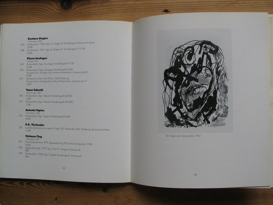 Kunsthallen katalog nr.392, Moderne Grafik , emne: kunst og