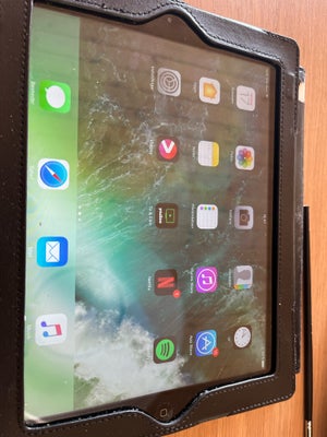 iPad 4, 16 GB, sort, God, Fin iPad model md522kn/a

Sælges 