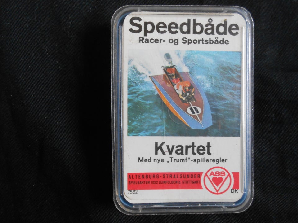 Speedbåde-racer-og sportsbåde, Trumf spillekort,