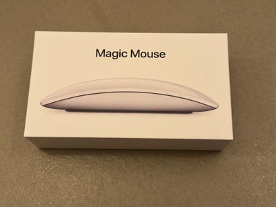 Mus, Apple, Magic Mouse 2, Perfekt, Tilbehør til Mac.
Apple MagicMouse A1657.

Musen er stort set ub