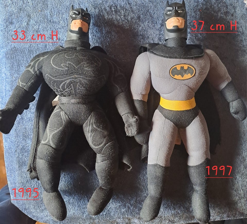 2 Batman dukker, Hasbro Dc comics