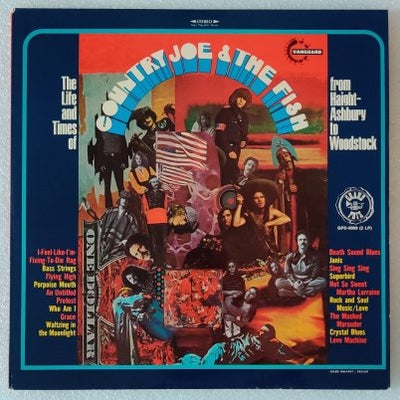 LP, Country Joe & The Fish, From Haight-Ashbury To Woodstock, Rock, Psykedelisk rock. 2 x LP. Compil