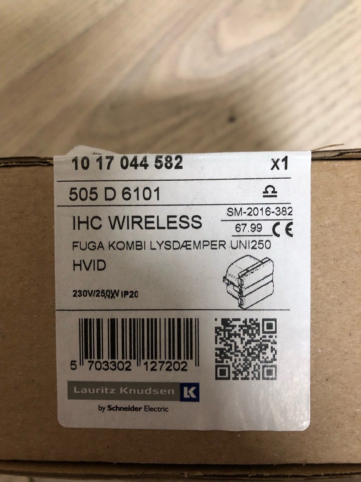 IHC wireless dæmper, LK