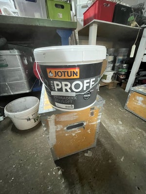 Jotun Proff Primadekk 02 loftsmaling, Jotun JotaProff, 10 liter, Hvid S0502-Y, Kvalietsmaling / hvid