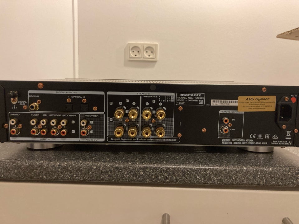 Integreret forstærker, Marantz, PM 6006