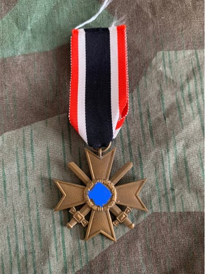 Medalje, Tysk WW2 - Medalje, Tysk effekt fra 2. Verdenskrig. 100% original med garanti!

Tysk medalj