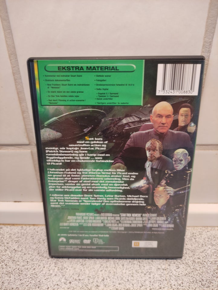 STAR TREK NEMESIS, DVD, science fiction