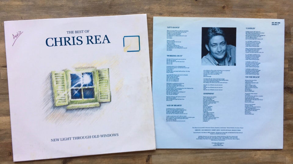 LP, Chris Rea, Light Through Old Windows - The Best Of – dba.dk – Køb og af Nyt og Brugt