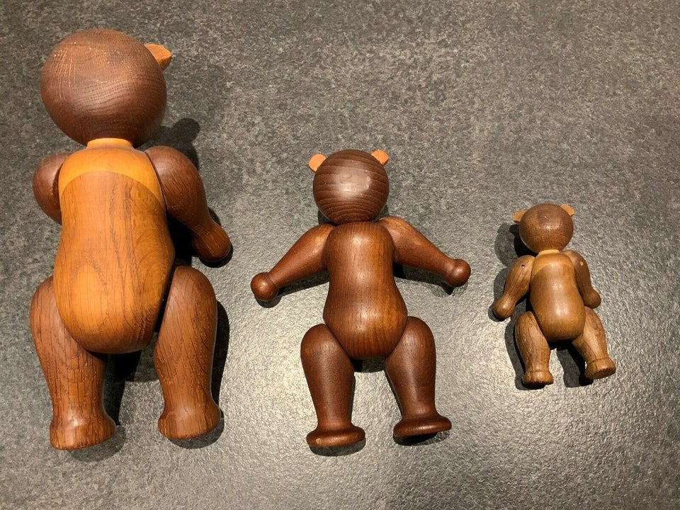 Træfigurer, Gammel bjørn i teak