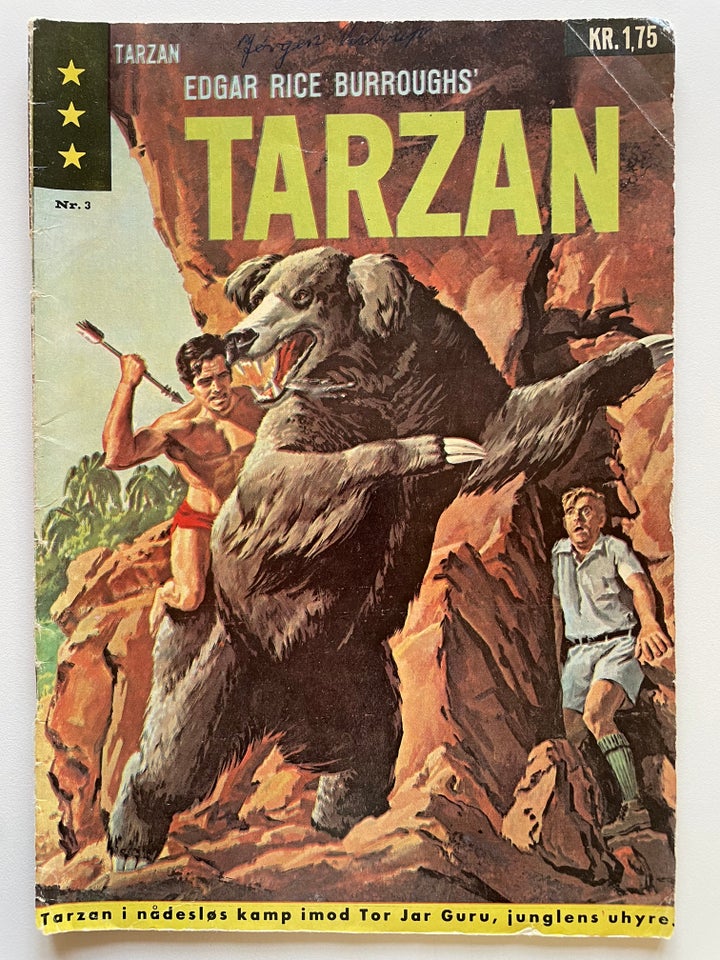 TARZAN *** (1965-1971) - CLAIM-SALE, Tegneserie