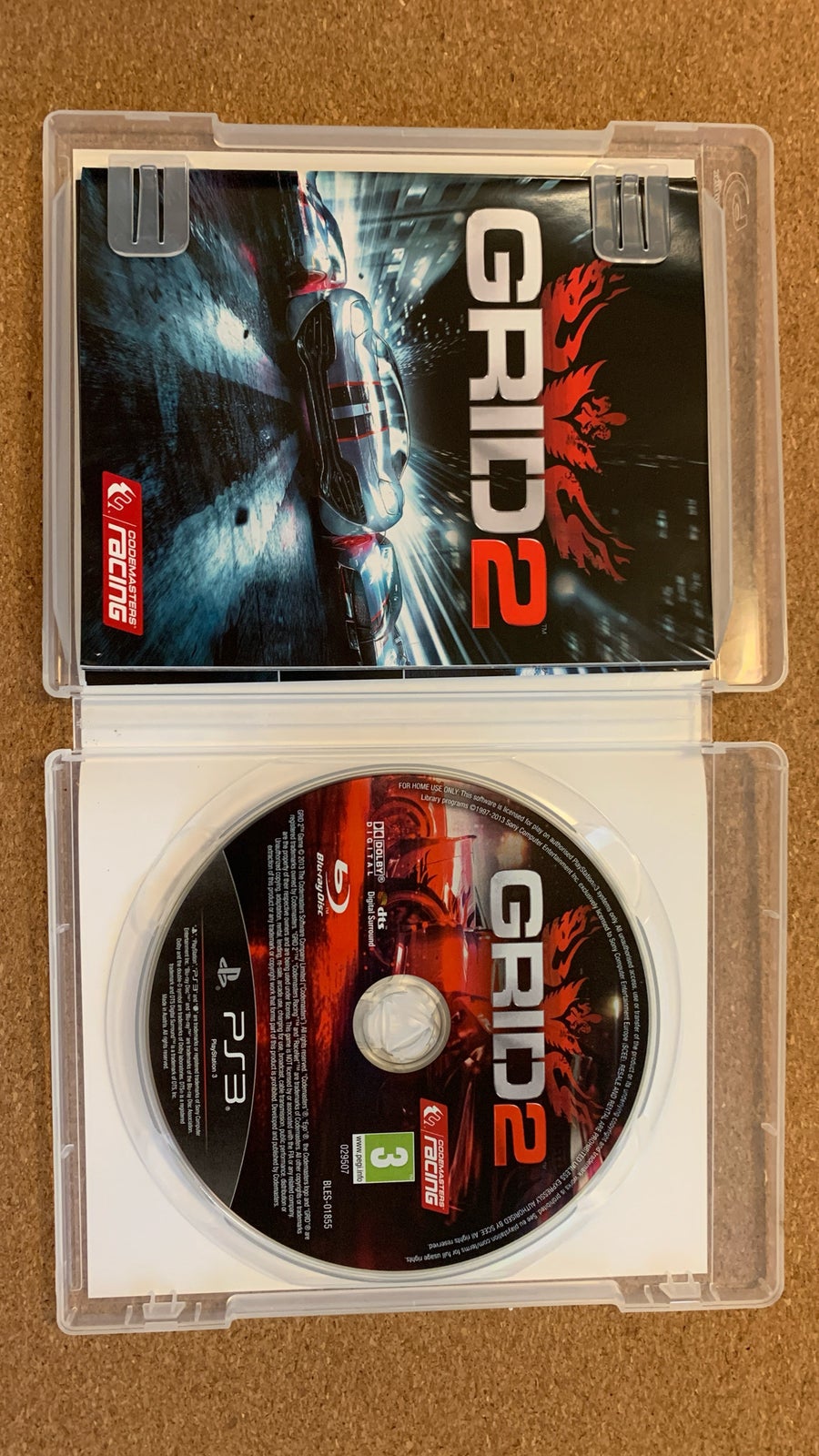 Grid 2 limited edition, PS3, racing