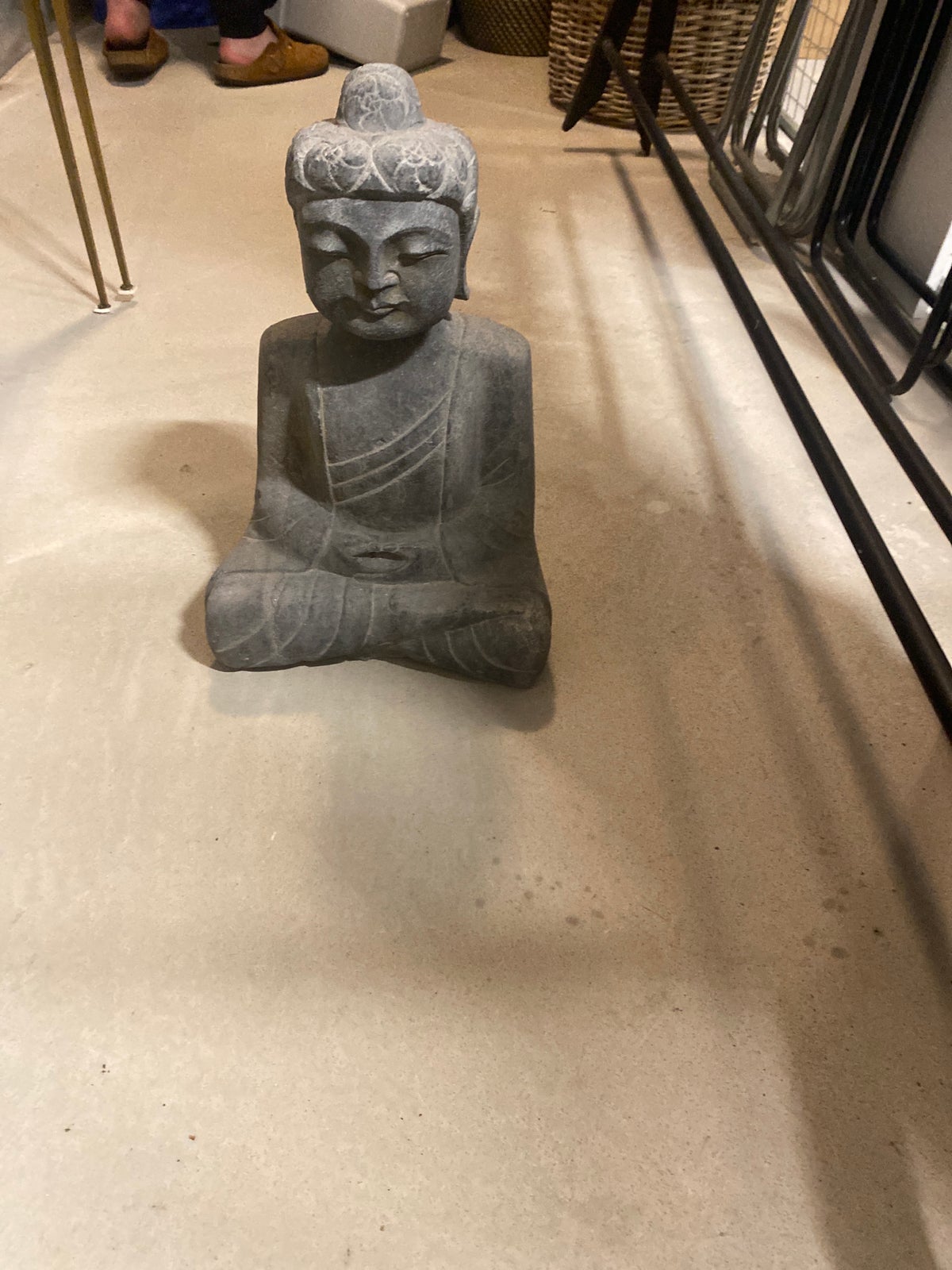 Anden arkitekt, Buddha figur, Buddha figur i beton