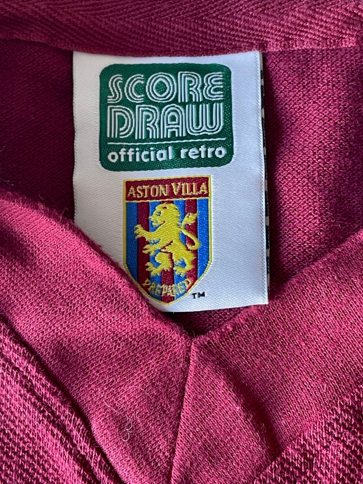 Fodboldtrøje, Aston Villa Retro, str. XXL