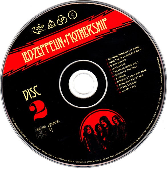 LED ZEPPELIN: Mothership Dobbelt CD, rock