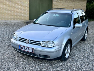 VW Golf IV, 2,0 Trendline, Benzin, 2004, km 264000, sølvmetal, træk, klimaanlæg, aircondition, ABS, 