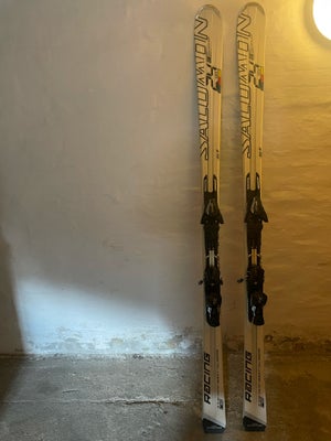 Skisæt, Salomon, str. 178 cm, Salomon 24HRS All mountain ski med Salomon bindinger, brugt en gang. 
