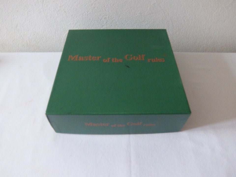 Master of the Golf rules, familiespil, brætspil