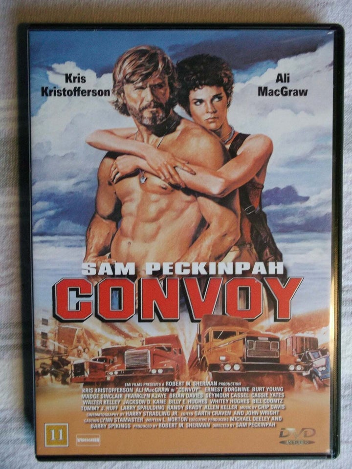 Convoy, instruktør Sam Peckinpah, DVD