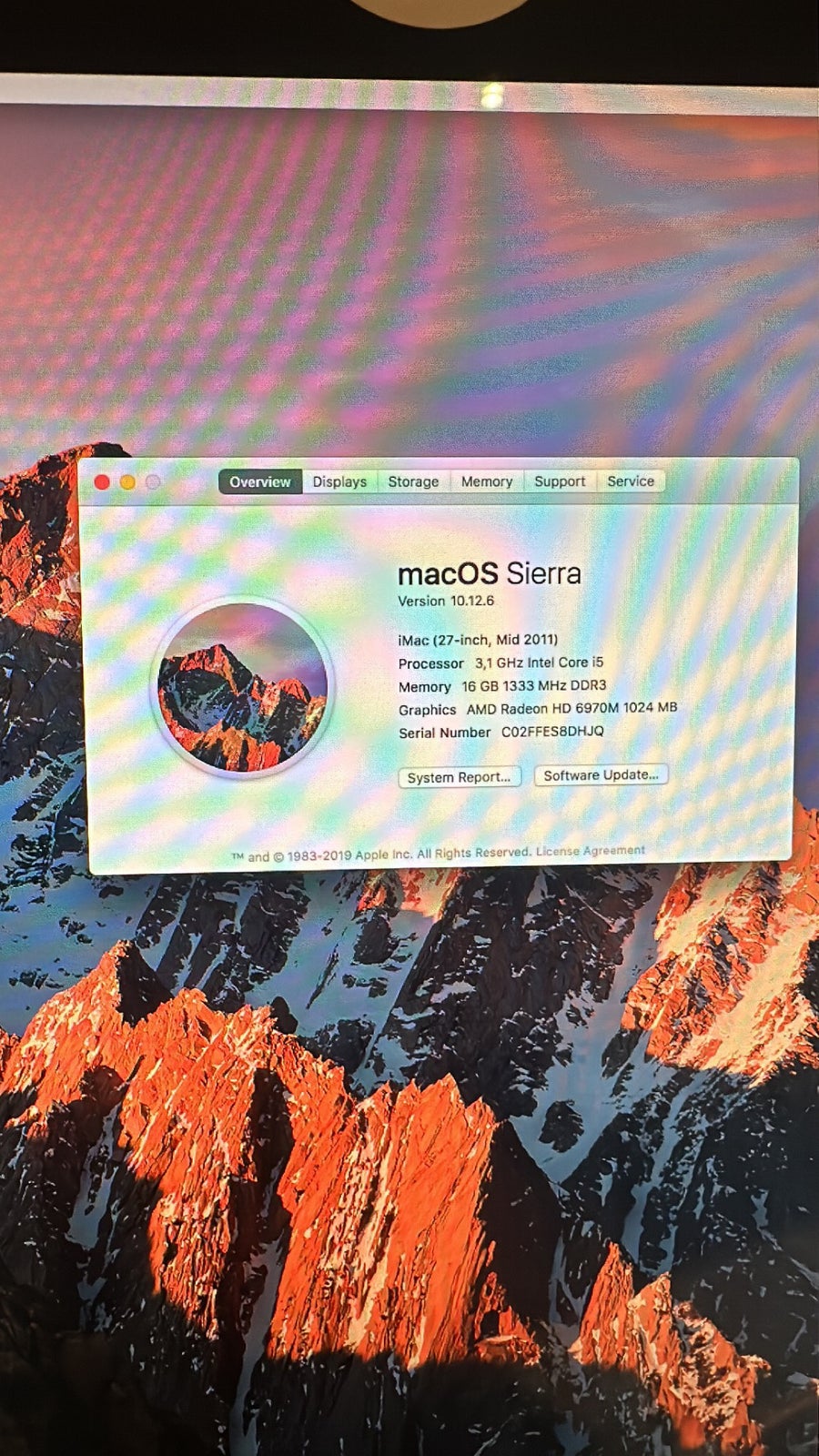 Andet mærke iMac