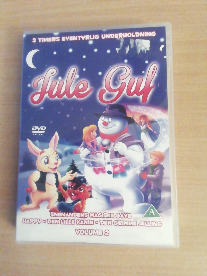 3 Jule film, DVD, tegnefilm