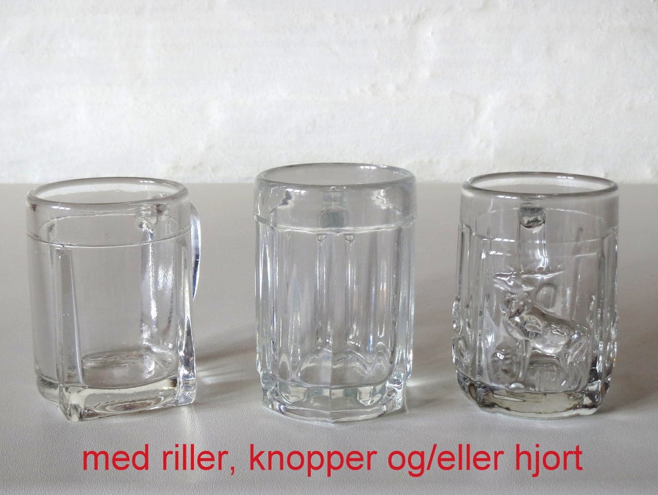 Glas, 10 Forskellige gamle børneglas