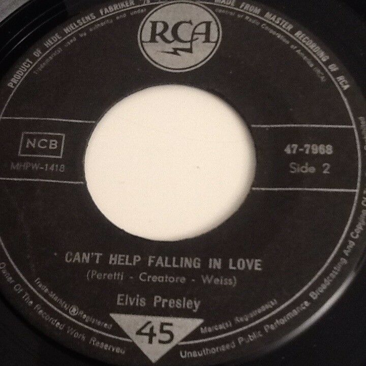Single, Elvis Presley, 4 singles