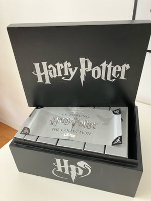 Harry Potter collection, J. K. Rowling, genre: eventyr, Harry Potter collection i flot trækasse bekl